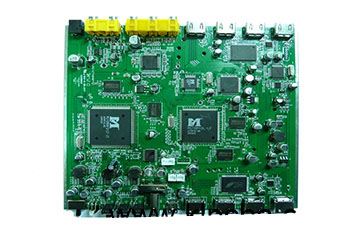4K超清码流仪PCB抄板图片